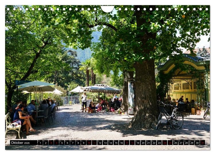 Produktbild: Spaziergang in Meran (Wandkalender 2026 DIN A4 quer), CALVENDO Monatskalender