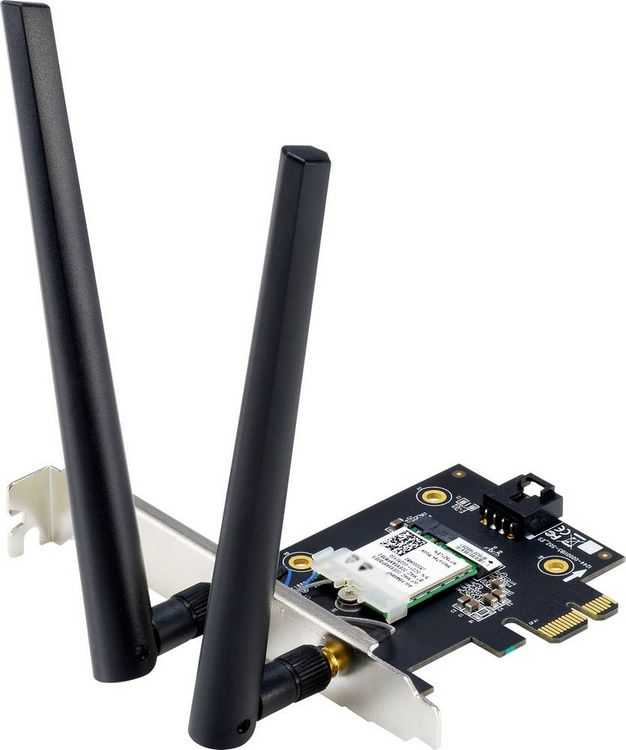 Produktbild: Asus PCE-BE6500 WLAN- / Bluetooth&reg;-Adapter 2880MBit/s PCIe 3.0 x1