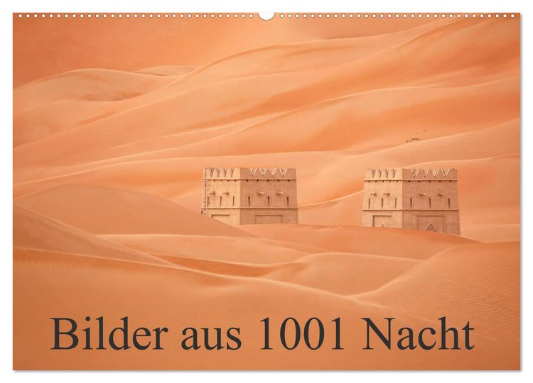 Produktbild: Bilder aus 1001 Nacht (Wandkalender 2026 DIN A2 quer), CALVENDO Monatskalender