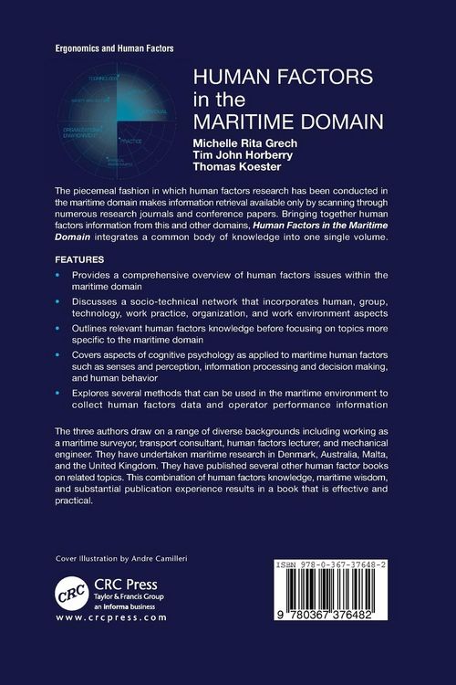 Produktbild: Human Factors in the Maritime Domain