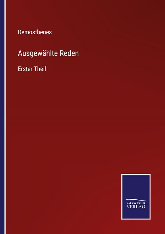 Produktbild: Ausgew&auml;hlte Reden