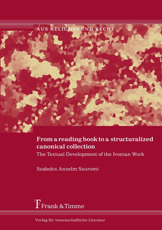 Produktbild: From a reading book to a structuralized canonical collection
