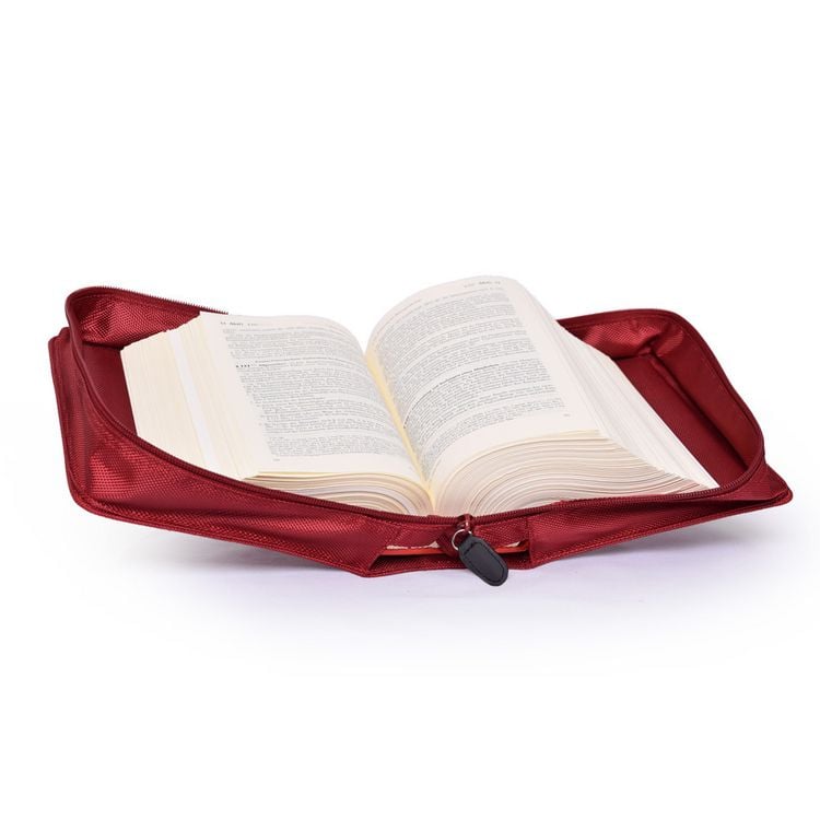 Produktbild: Buchh&uuml;llen-Tasche - rot