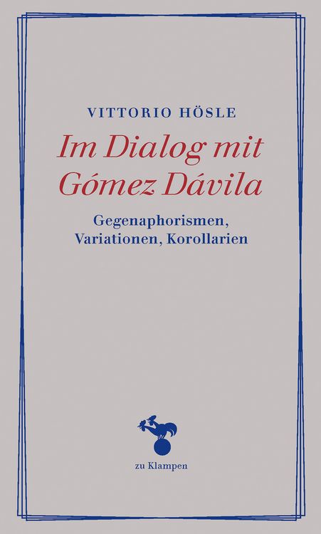 Produktbild: Im Dialog mit G&oacute;mez D&aacute;vila
