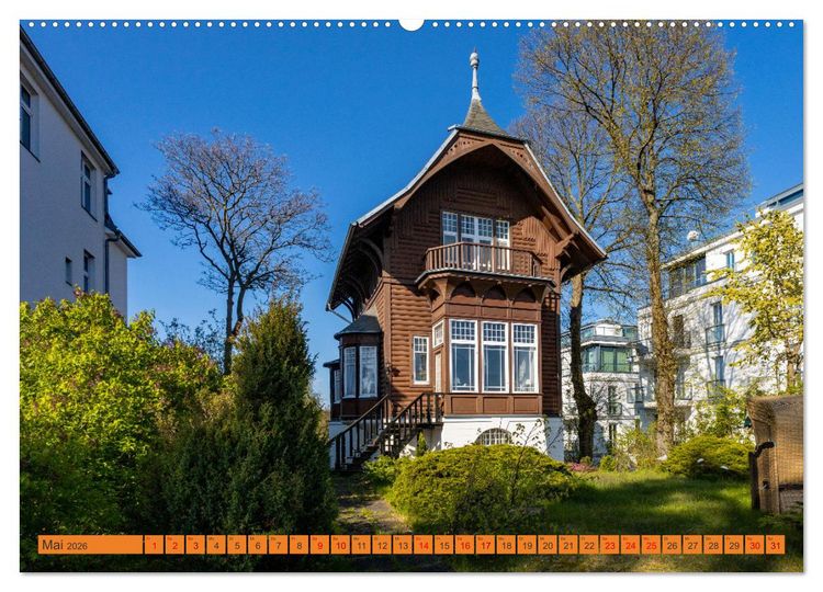 Produktbild: Mein Kaiserbad Bansin (hochwertiger Premium Wandkalender 2026 DIN A2 quer), Kunstdruck in Hochglanz