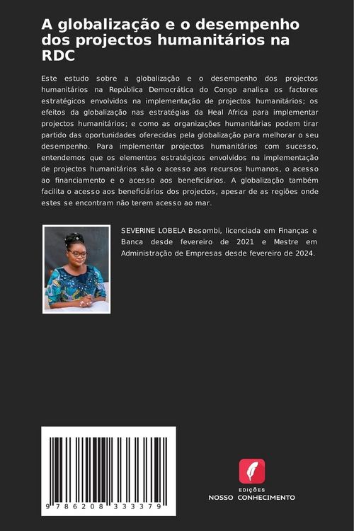 Produktbild: A globaliza&ccedil;&atilde;o e o desempenho dos projectos humanit&aacute;rios na RDC