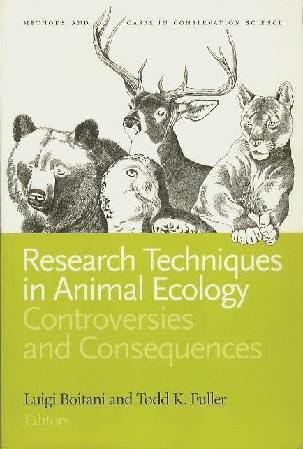 Produktbild: Research Techniques in Animal Ecology