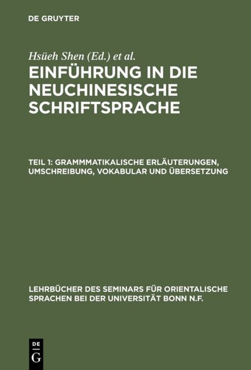 Produktbild: Grammmatikalische Erl&auml;uterungen, Umschreibung, Vokabular und &Uuml;bersetzung