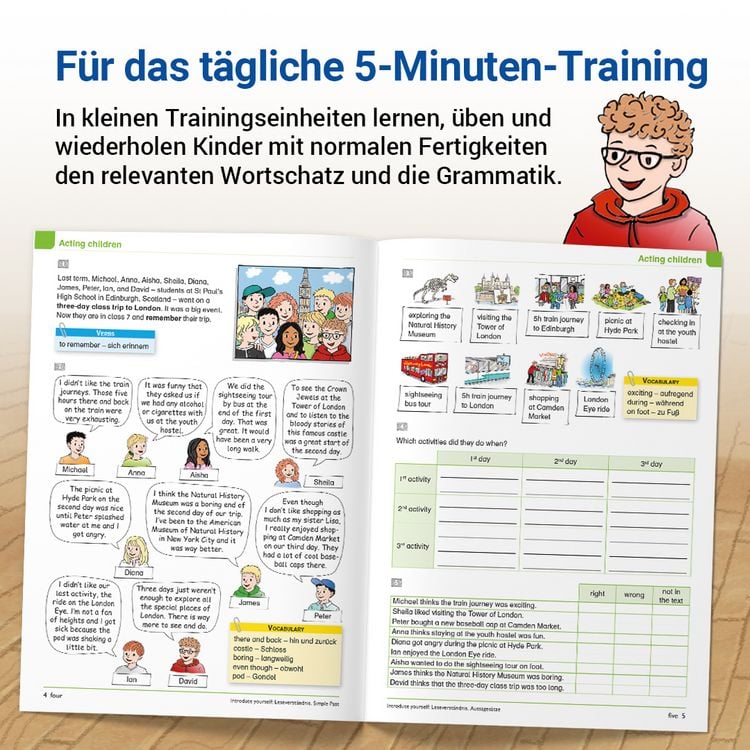 Produktbild: Das &Uuml;bungsheft Englisch 7