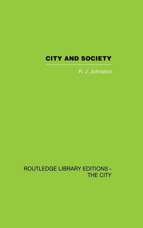 Produktbild: City and Society