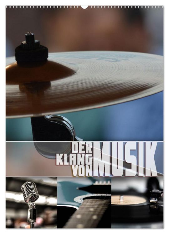 Produktbild: Der Klang von Musik (Wandkalender 2026 DIN A2 hoch), CALVENDO Monatskalender