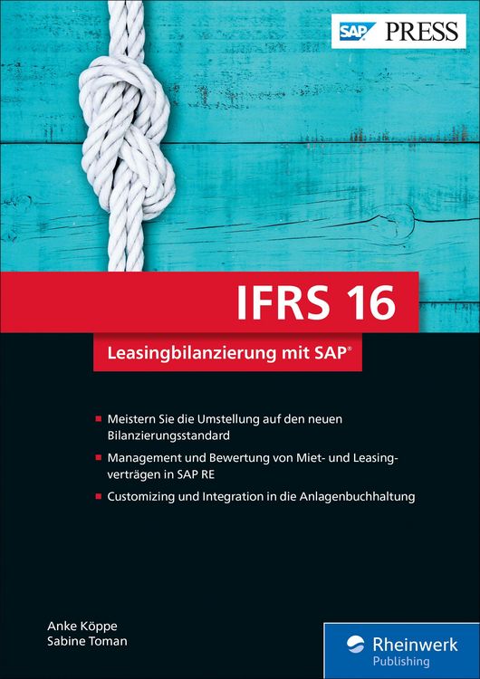 Produktbild: IFRS 16 - Leasingbilanzierung mit SAP