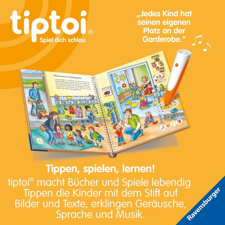 Produktbild: Tiptoi Mein W&ouml;rter-Bilderbuch Kindergarten