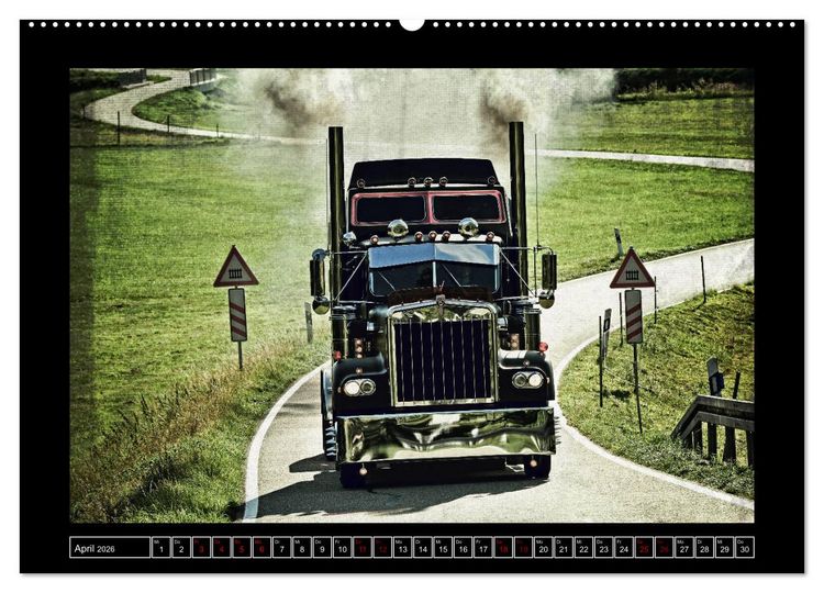 Produktbild: Kenworth W900 PHOTOART (hochwertiger Premium Wandkalender 2026 DIN A2 quer), Kunstdruck in Hochglanz