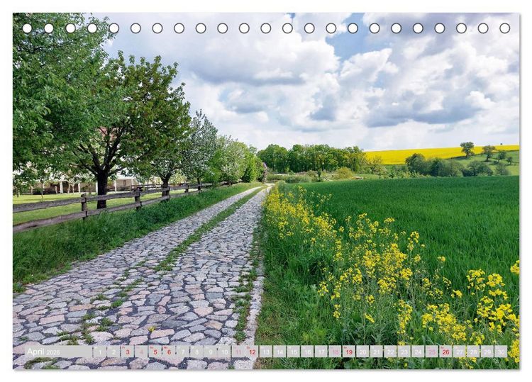 Produktbild: Einfach sch&ouml;n - Oasen der Entspannung in Deutschlands Osten (Tischkalender 2026 DIN A5 quer), CALVENDO Monatskalender