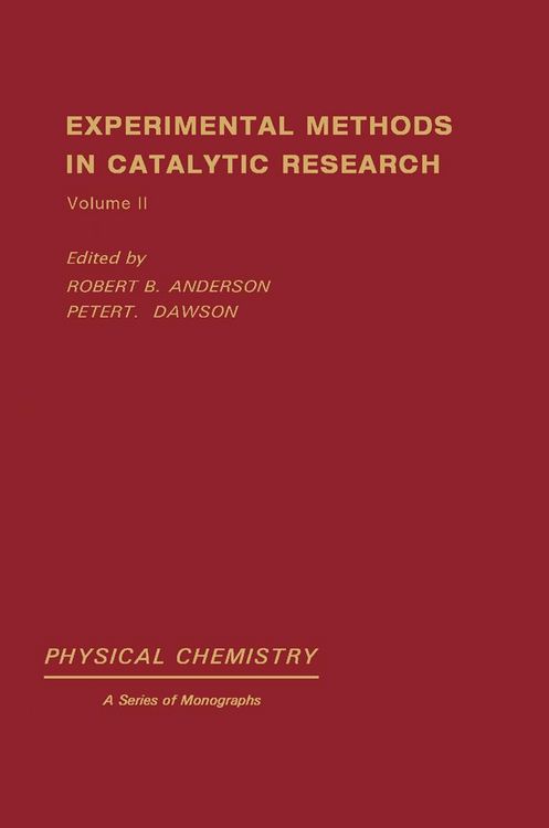 Produktbild: Experimental Methods in Catalytic Research