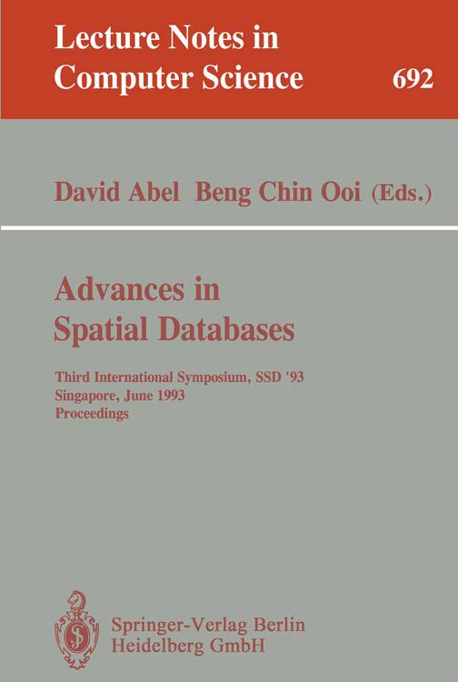 Produktbild: Advances in Spatial Databases