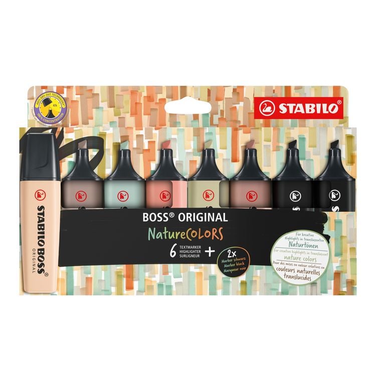 Produktbild: STABILO Textmarker BOSS ORIGINAL NatureCOL.