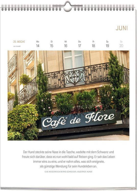 Produktbild: Literarischer Caf&eacute; Kalender 2027
