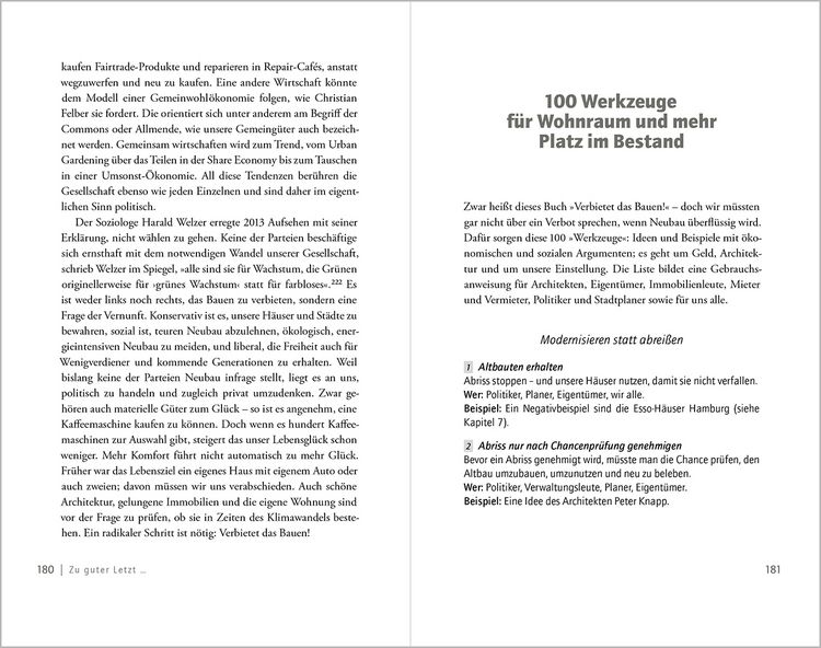 Produktbild: Verbietet das Bauen!