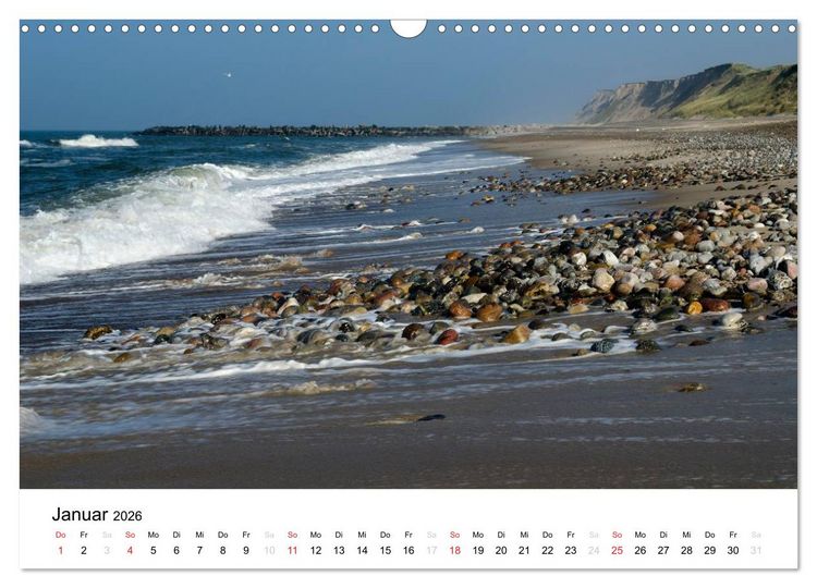 Produktbild: D&auml;nemark &ndash; Unterwegs in J&uuml;tland 2026 (Wandkalender 2026 DIN A3 quer), CALVENDO Monatskalender