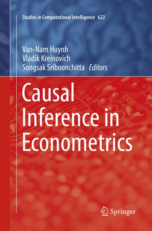 Produktbild: Causal Inference in Econometrics