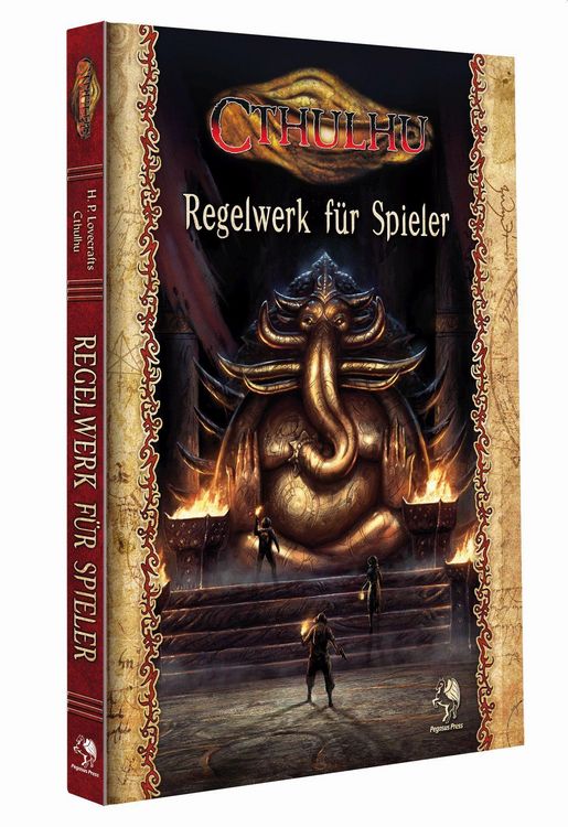 Produktbild: Cthulhu: Regelwerk f&uuml;r Investigatoren (Hardcover)