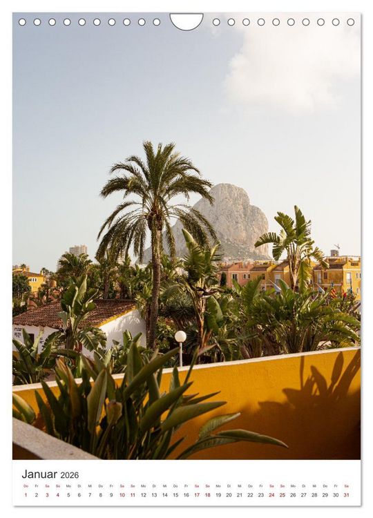 Produktbild: Palm Springs - Immer der Sonne nach. (Wandkalender 2026 DIN A4 hoch), CALVENDO Monatskalender