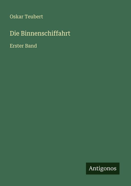Produktbild: Die Binnenschiffahrt