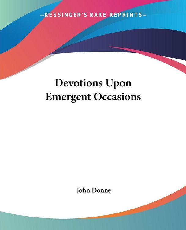 Produktbild: Devotions Upon Emergent Occasions