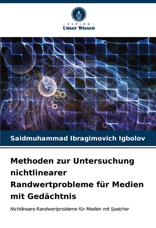 Produktbild: Methoden zur Untersuchung nichtlinearer Randwertprobleme f&uuml;r Medien mit Ged&auml;chtnis