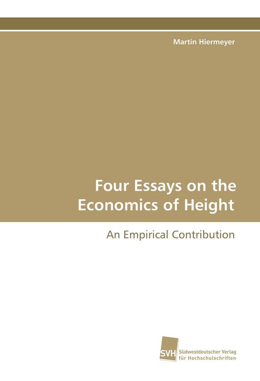 Produktbild: Four Essays on the Economics of Height