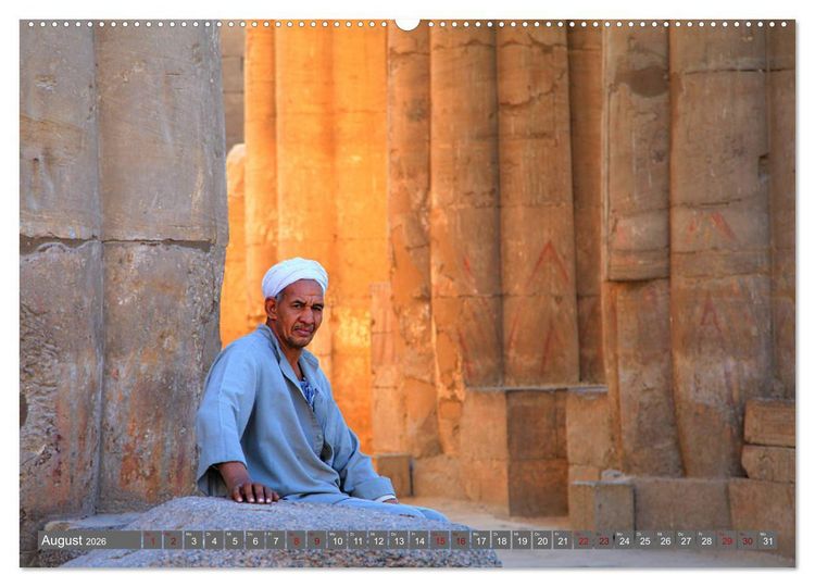 Produktbild: Unterwegs in &Auml;gypten - &uuml;ber Kairo nach Assuan (Wandkalender 2026 DIN A2 quer), CALVENDO Monatskalender