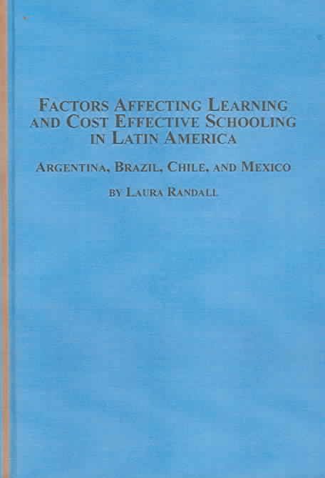 Produktbild: Factors Affecting Learning And Cost Effective Schooling in Latin