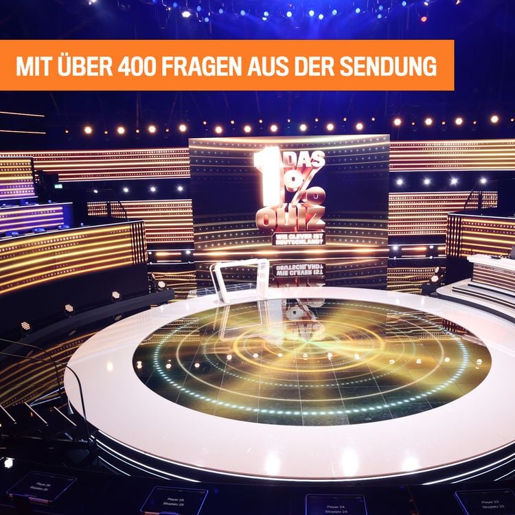 Produktbild: Das 1% Quiz &ndash; Wie clever bist du? Das offizielle Buch zur Show