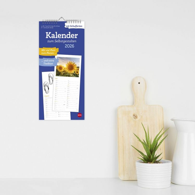 Produktbild: Kalender zum Selbstgestalten 2026