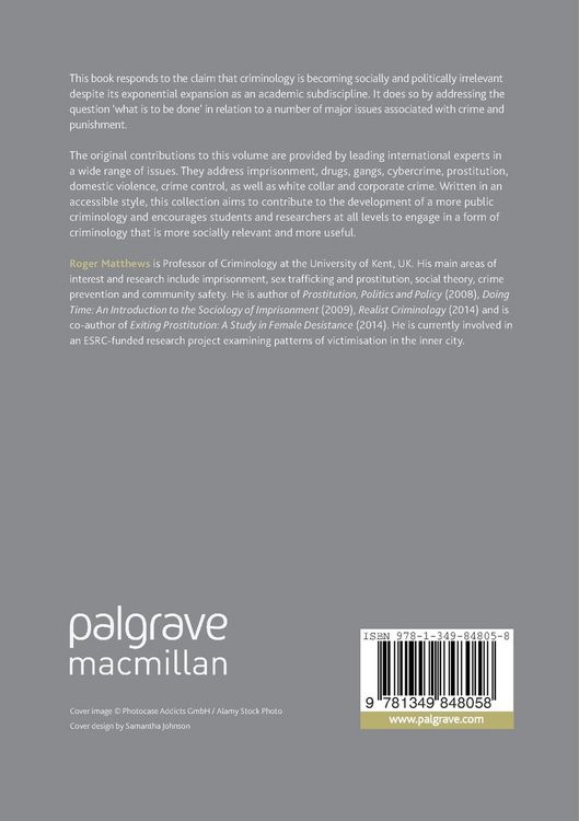 Produktbild: What is to Be Done About Crime and Punishment?