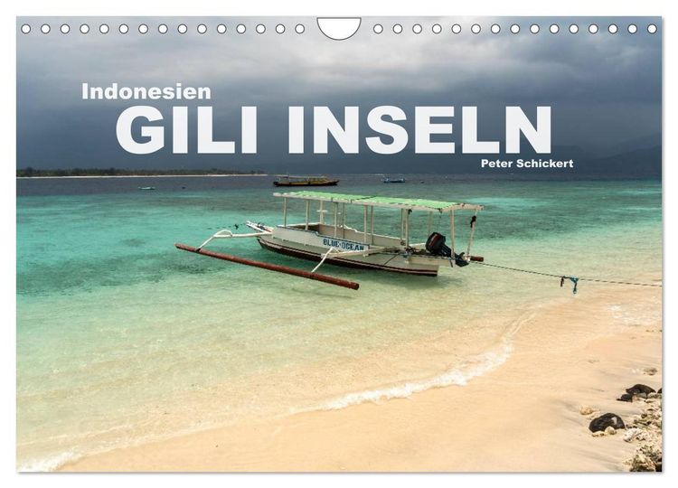 Produktbild: Indonesien: Gili Inseln (Wandkalender 2026 DIN A4 quer), CALVENDO Monatskalender