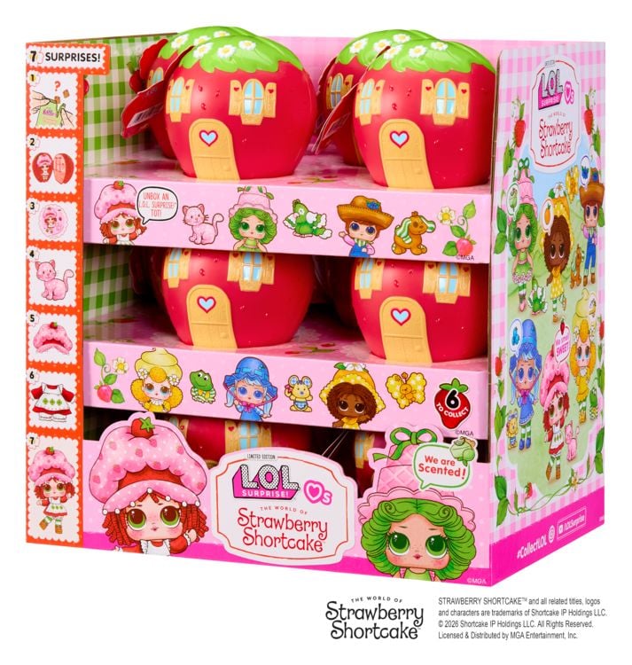 Produktbild: L.O.L. Surprise Loves Strawberry Shortcake Tots Asst in PDQ