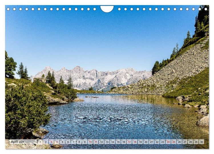 Produktbild: Dachstein und Schladminger Tauern (Wandkalender 2027 DIN A4 quer), CALVENDO Monatskalender