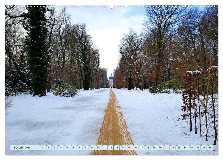 Produktbild: Im Park von Sanssouci - Spaziergang durch die Jahreszeiten (Wandkalender 2026 DIN A2 quer), CALVENDO Monatskalender