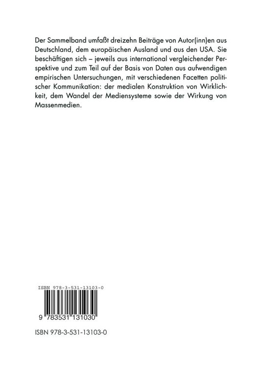 Produktbild: Wie die Medien die Welt erschaffen und wie die Menschen darin leben