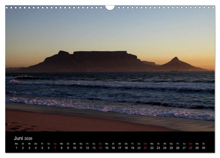 Produktbild: Kapstadt - Die sch&ouml;nste Stadt der Welt (Wandkalender 2026 DIN A3 quer), CALVENDO Monatskalender