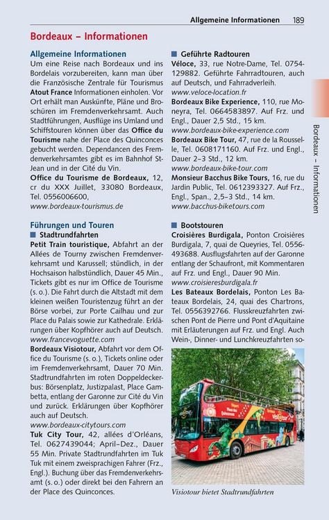 TRESCHER Reiseführer Bordeaux und das Bordelais