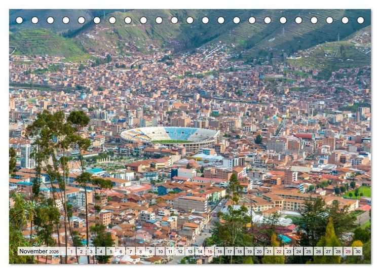 Produktbild: Faszination Peru &ndash; Natur und Kultur (Tischkalender 2026 DIN A5 quer), CALVENDO Monatskalender