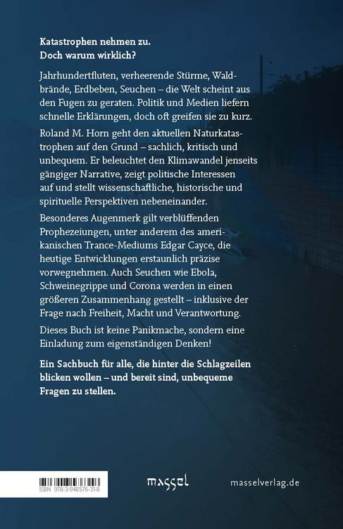 Produktbild: Katastrophen &uuml;ber uns