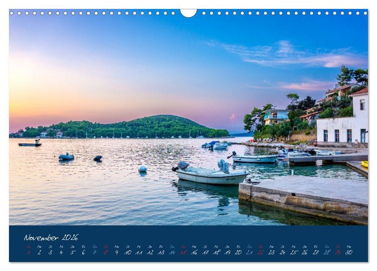 Produktbild: Kroatien Die wundersch&ouml;ne K&uuml;ste vor Zadar (Wandkalender 2026 DIN A3 quer), CALVENDO Monatskalender