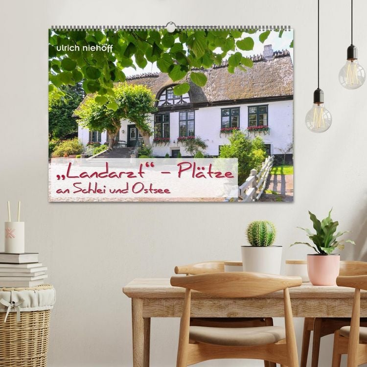 Produktbild: "Landarzt" - Pl&auml;tze an Schlei und Ostsee (Wandkalender 2026 DIN A2 quer), CALVENDO Monatskalender