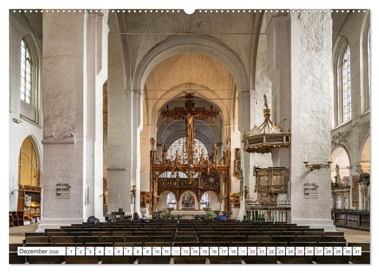 Produktbild: Schleswig-Holstein - Hansestadt L&uuml;beck (hochwertiger Premium Wandkalender 2026 DIN A2 quer), Kunstdruck in Hochglanz