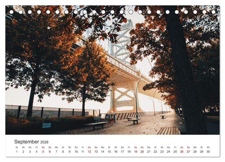 Produktbild: Philadelphia - The Birthplace of America (Tischkalender 2026 DIN A5 quer), CALVENDO Monatskalender